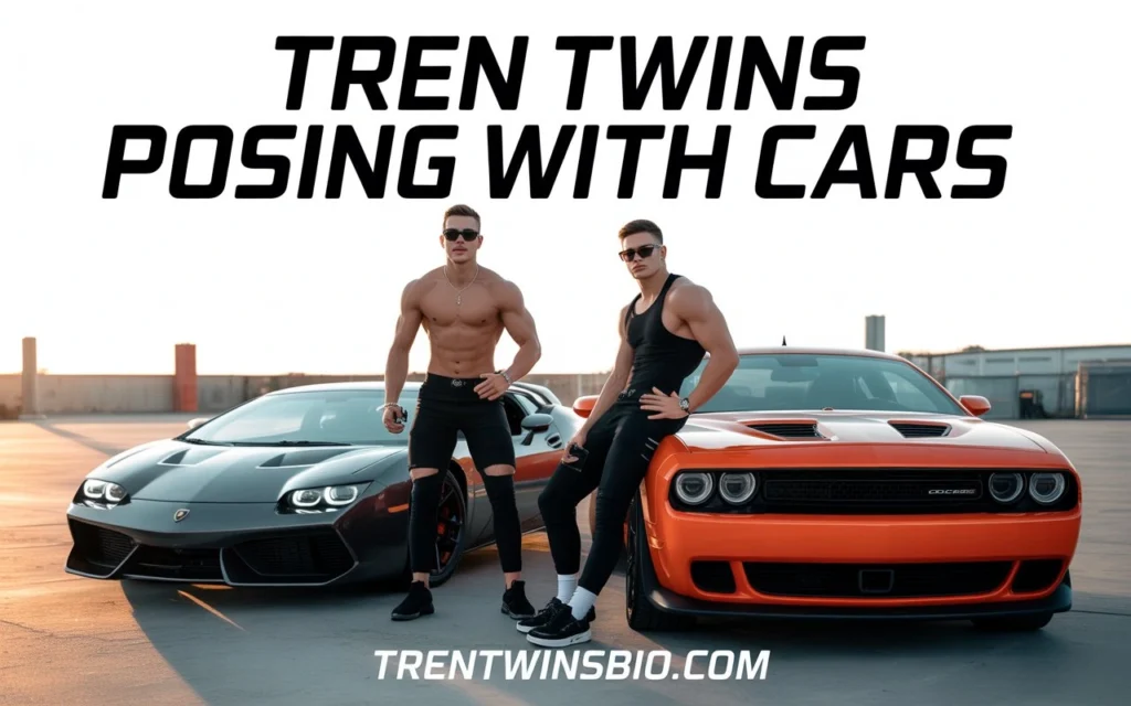 Tren Twins Behind the Shoot